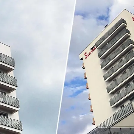 アパート Holidayhomepl Slavia New 809 Z Balkonem Przy Plazy